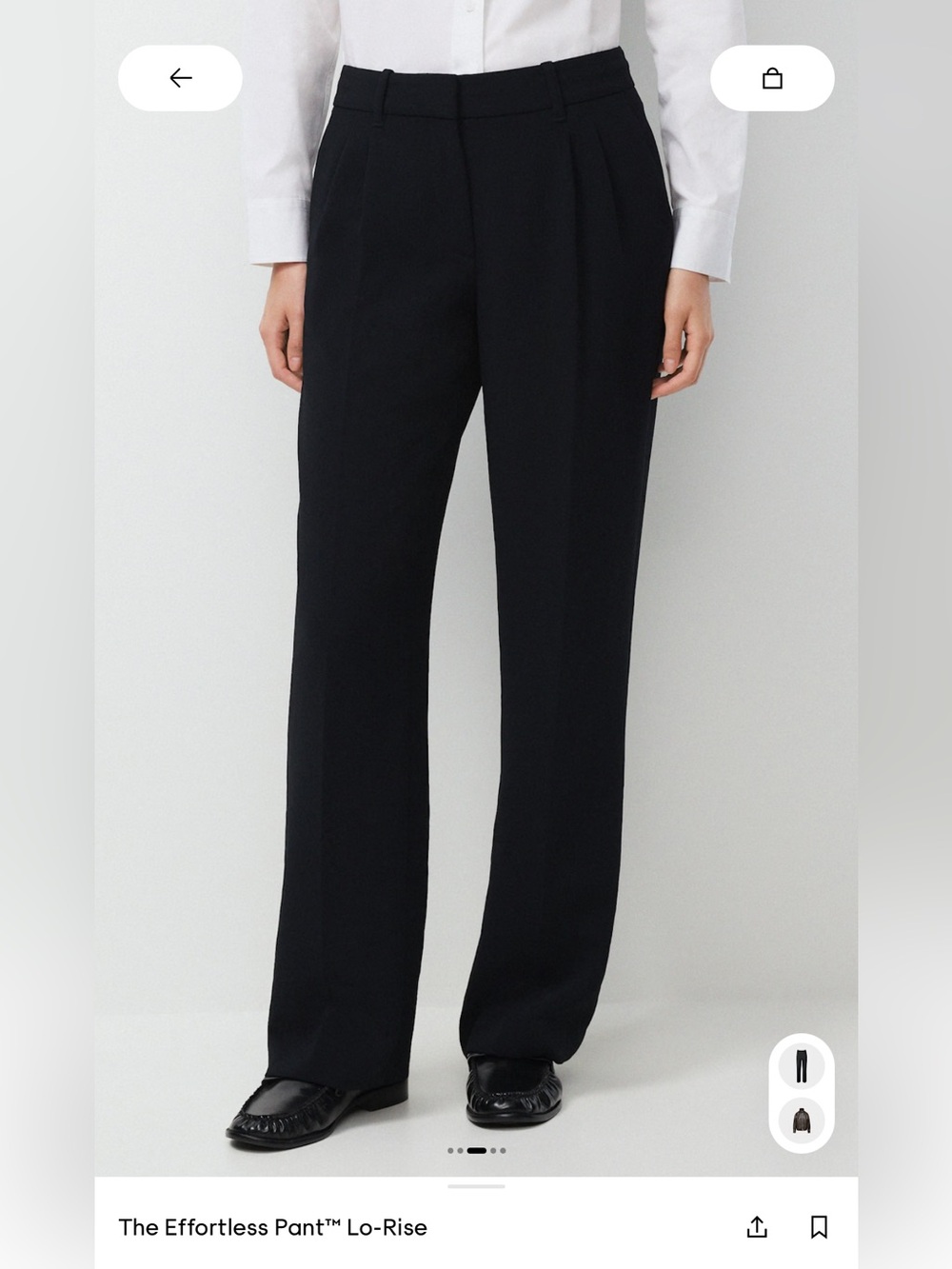 The Effortless Pant Lo-Rise